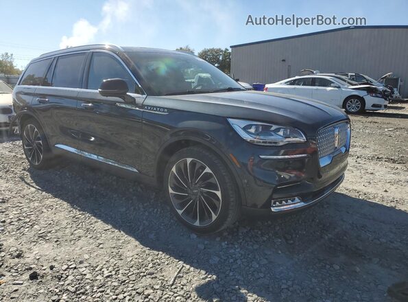 5LM5J7WC1RGL10622 2024 LINCOLN AVIATOR Черный Передняя правая четверть