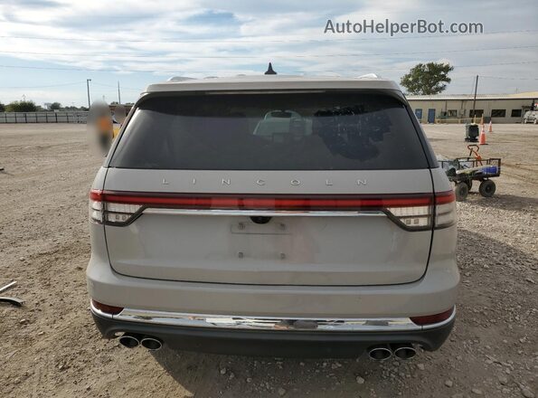 5LM5J7WC3NGL20899 2022 LINCOLN AVIATOR Кремовый Вид сзади