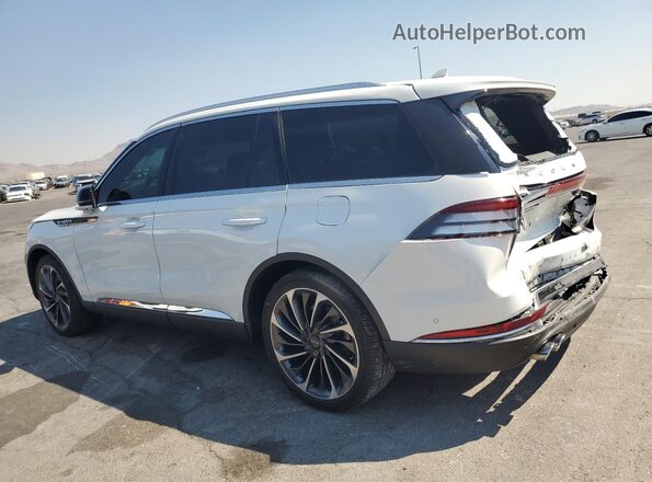 5LM5J7WC3PGL22588 2023 LINCOLN AVIATOR Белый Задняя левая четверть