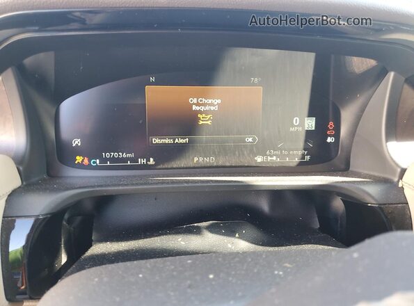 5LM5J7WC4MGL12728 2021 LINCOLN AVIATOR Синий Вид щитка приборов