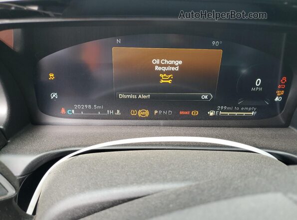 5LM5J7WC5RGL02846 2024 LINCOLN AVIATOR Серебряный Вид щитка приборов