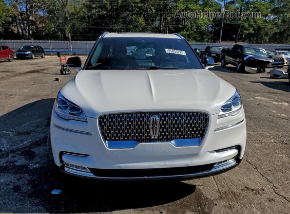 5LM5J7XC1RGL10442 2024 LINCOLN AVIATOR Белый Вид спереди