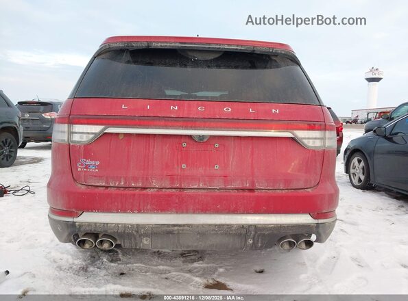5LM5J7XC9MGL07717 2021 LINCOLN AVIATOR Red 