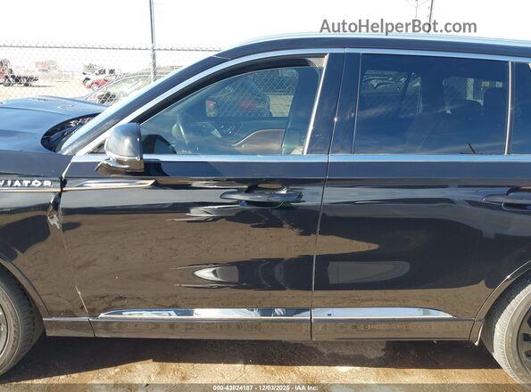 5LM5J7XC9MGL19298 2021 LINCOLN AVIATOR Черный Панорамный вид салона 360°