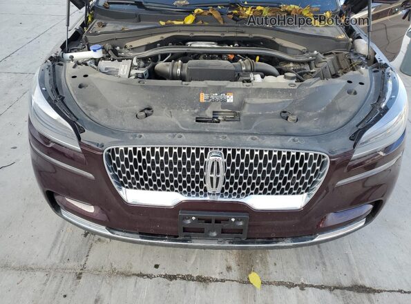 5LM5J7XC9RGL02377 2024 LINCOLN AVIATOR Бордовый Вид задней части салона