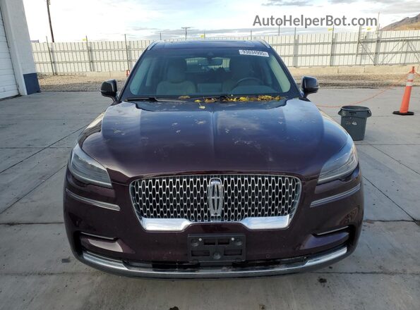 5LM5J7XC9RGL02377 2024 LINCOLN AVIATOR Бордовый Вид спереди