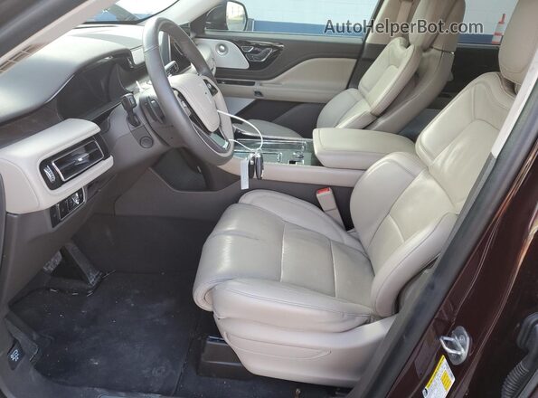 5LM5J7XC9RGL02377 2024 LINCOLN AVIATOR Бордовый Вид салона спереди