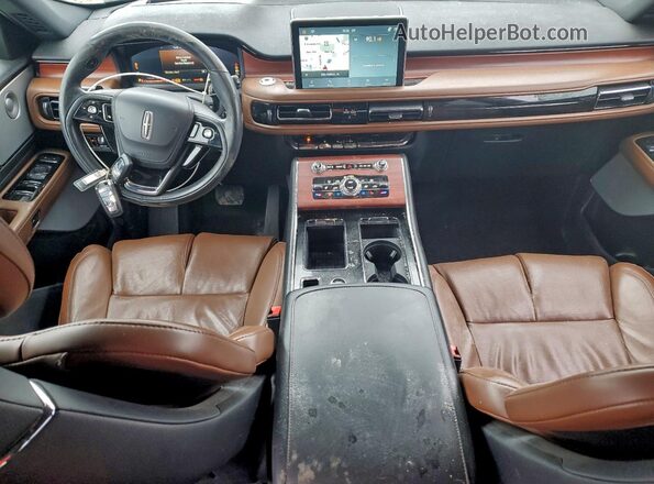 5LM5J7XCXMGL12795 2021 LINCOLN AVIATOR White Vista del salpicadero