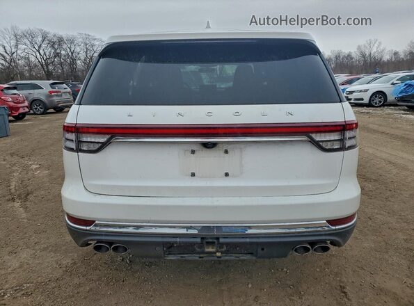 5LM5J7XCXMGL12795 2021 LINCOLN AVIATOR White Vista trasera