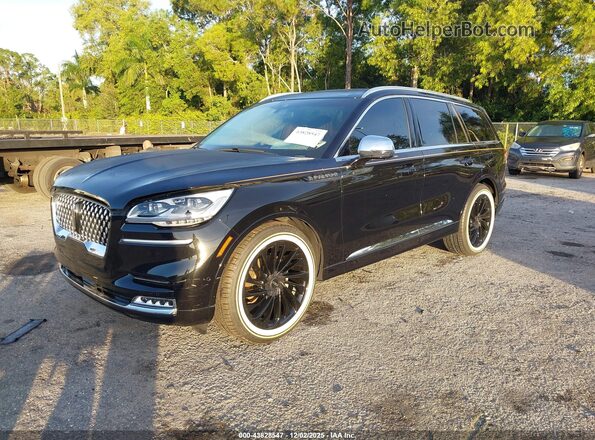 5LM5J9XCXMGL06815 2021 LINCOLN AVIATOR Black Vista tres cuartos delantera izquierda