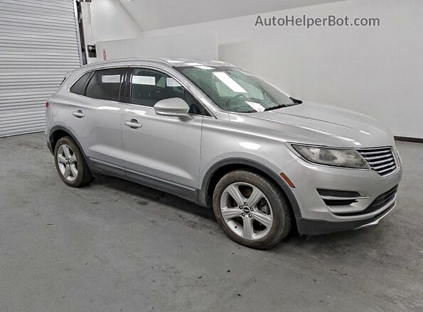 5LMCJ1C93GUJ15570 2016 LINCOLN MKC Серебряный Передняя правая четверть