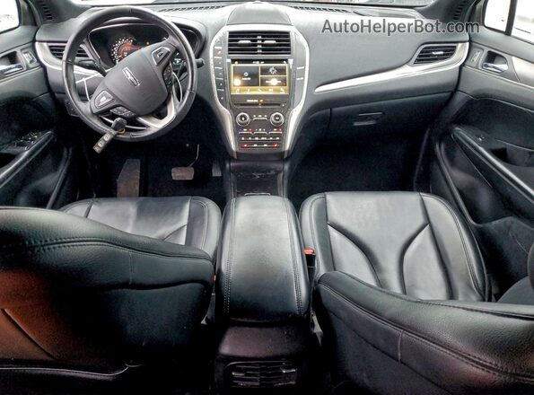 5LMCJ1D90GUJ21034 2016 LINCOLN MKC Белый Вид панели приборов