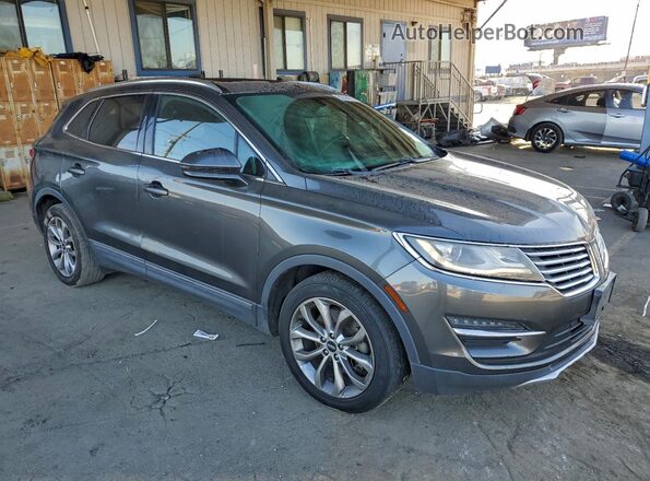 5LMCJ2C98HUL35701 2017 LINCOLN MKC Серый Передняя правая четверть