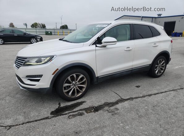 5LMCJ2C99GUJ21363 2016 LINCOLN MKC Белый Передняя левая четверть
