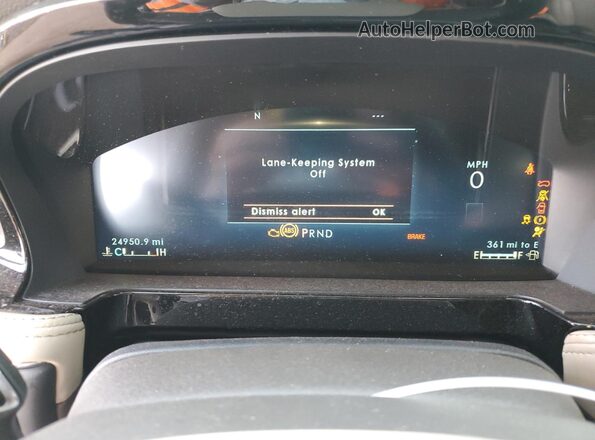 5LMCJ2CA6PUL09722 2023 LINCOLN CORSAIR Blue Widok zestawu wskaźników