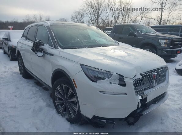 5LMCJ2D94NUL30439 2022 LINCOLN CORSAIR Белый Передняя правая четверть
