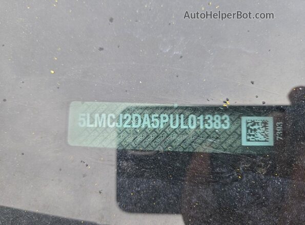 5LMCJ2DA5PUL01383 2023 LINCOLN CORSAIR Черный Вид подкапотного пространства