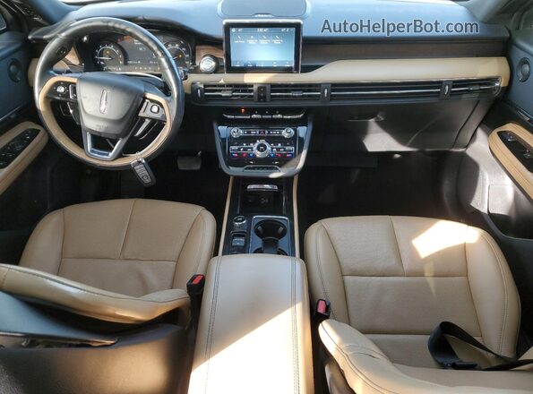 5LMCJ2DH8LUL22641 2020 LINCOLN CORSAIR Black Dashboard view