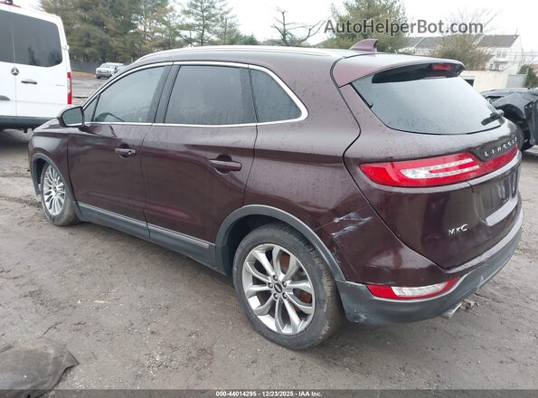 5LMCJ3C95JUL22223 2018 LINCOLN MKC Темно-бордовый Задняя левая четверть
