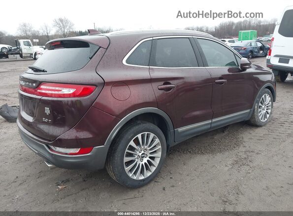 5LMCJ3C95JUL22223 2018 LINCOLN MKC Темно-бордовый Задняя правая четверть