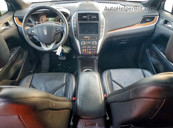 5LMCJ3D95GUJ00174 2016 LINCOLN MKC Серебряный Вид панели приборов