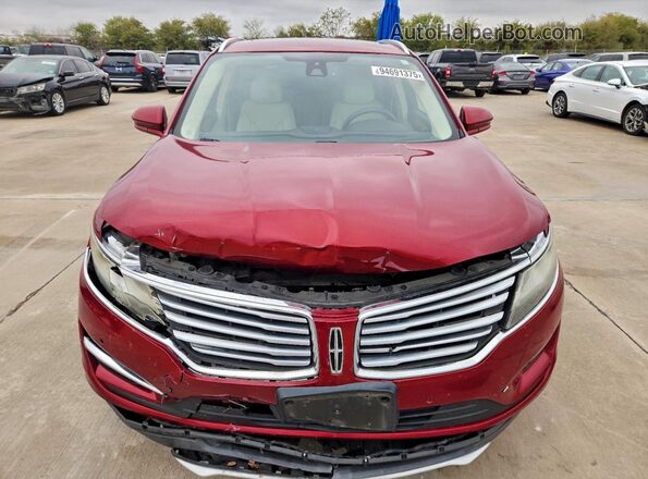 5LMCJ3D99GUJ27099 2016 LINCOLN MKC Темно-бордовый Вид спереди
