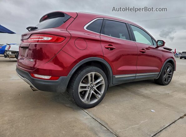 5LMCJ3D99GUJ27099 2016 LINCOLN MKC Темно-бордовый Задняя правая четверть