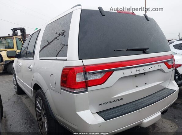 5LMJJ2HT3HEL06998 2017 LINCOLN NAVIGATOR White Задня ліва чверть