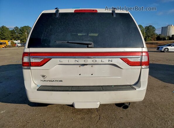 5LMJJ2HT4HEL09151 2017 LINCOLN NAVIGATOR White Հետևի տեսք