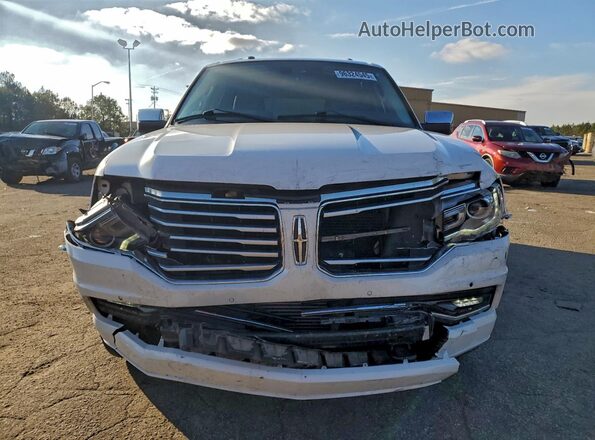 5LMJJ2HT4HEL09151 2017 LINCOLN NAVIGATOR White Դիմացի տեսք