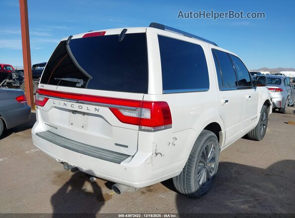 5LMJJ2HT9GEL09869 2016 LINCOLN NAVIGATOR White Tył prawy