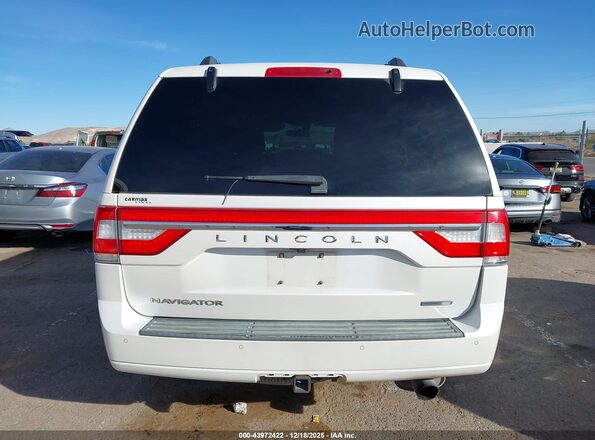 5LMJJ2HT9GEL09869 2016 LINCOLN NAVIGATOR White 
