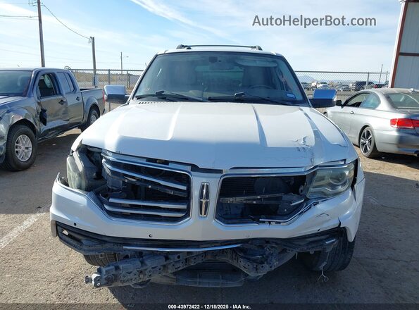 5LMJJ2HT9GEL09869 2016 LINCOLN NAVIGATOR White Widok zestawu wskaźników