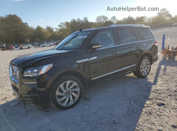 5LMJJ2LG5REL17285 2024 LINCOLN NAVIGATOR Черный Передняя левая четверть