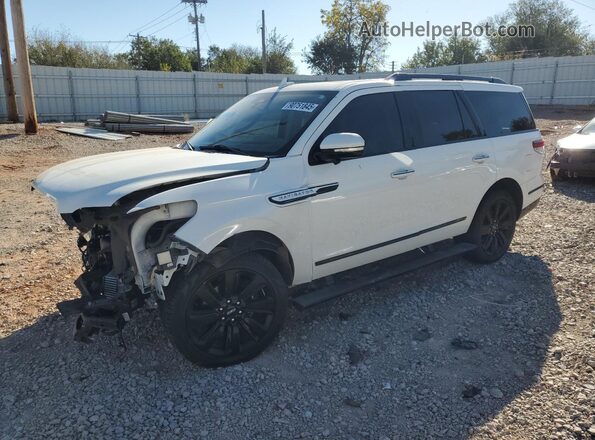 5LMJJ2LT2NEL13850 2022 LINCOLN NAVIGATOR White Przód lewy