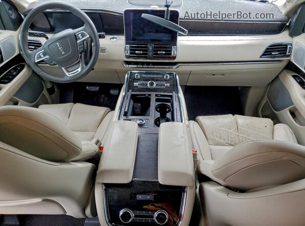 5LMJJ2LT3LEL15281 2020 LINCOLN NAVIGATOR Белый Вид панели приборов