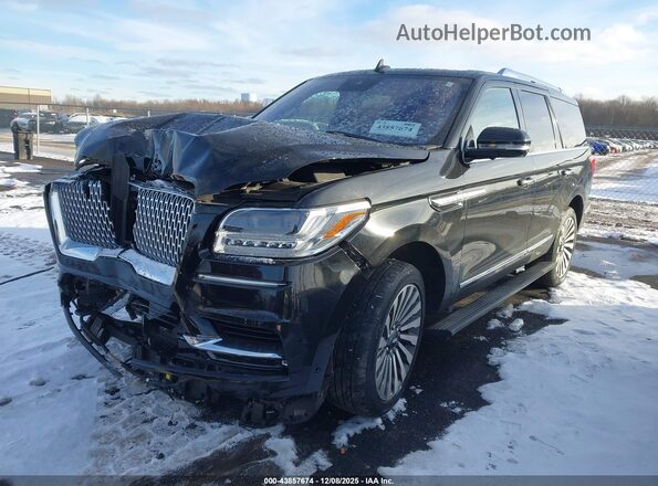 5LMJJ2LT7JEL21095 2018 LINCOLN NAVIGATOR Черный Передняя левая четверть