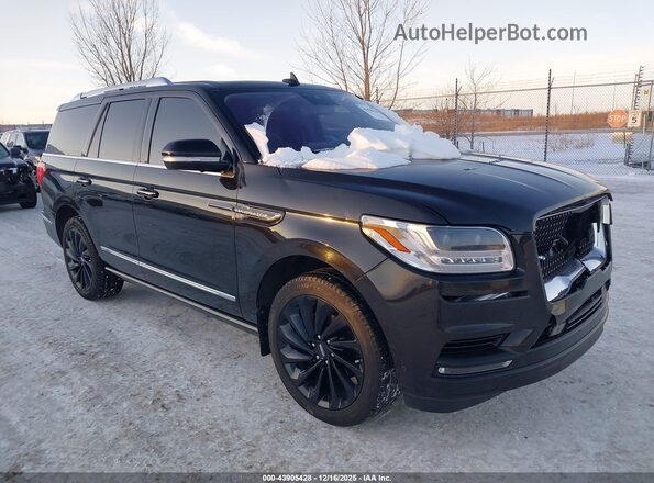 5LMJJ2LT9LEL08352 2020 LINCOLN NAVIGATOR Black Przód prawy