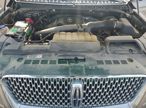 5LMJJ3HT6JEL08076 2018 LINCOLN NAVIGATOR Желто-коричневый Вид подкапотного пространства