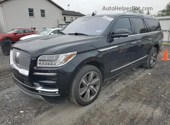 5LMJJ3LT2KEL10657 2019 LINCOLN NAVIGATOR Черный Передняя левая четверть