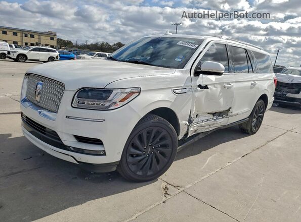 5LMJJ3LT3MEL02604 2021 LINCOLN NAVIGATOR Белый Передняя левая четверть