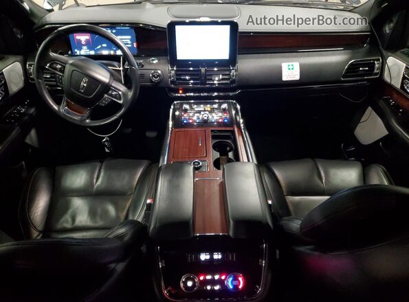 5LMJJ3LT5MEL15449 2021 LINCOLN NAVIGATOR Black Dashboard view
