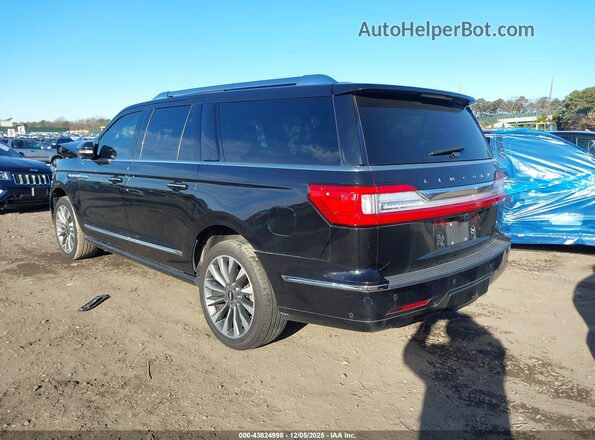 5LMJJ3LT7MEL05098 2021 LINCOLN NAVIGATOR Black Rear left