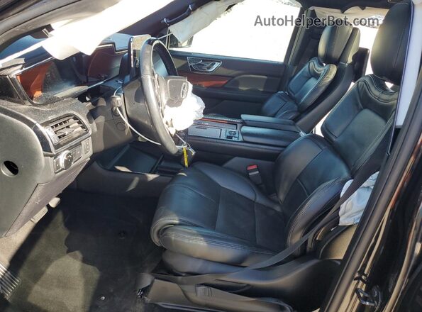 5LMJJ3LT9MEL16524 2021 LINCOLN NAVIGATOR Черный Вид салона спереди