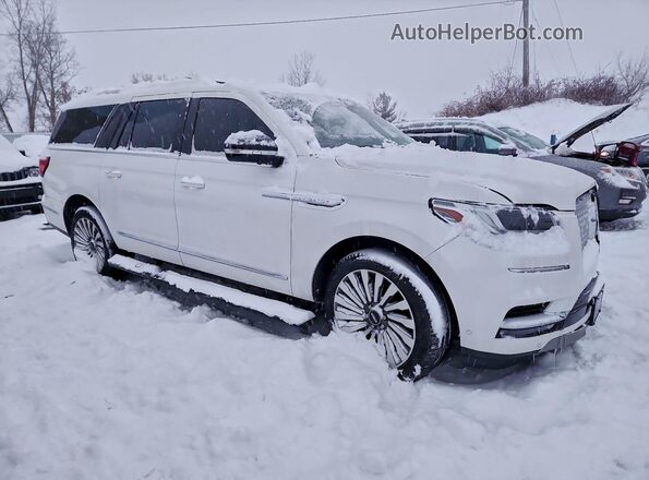 5LMJJ3LTXLEL23481 2020 LINCOLN NAVIGATOR White Delantero derecho