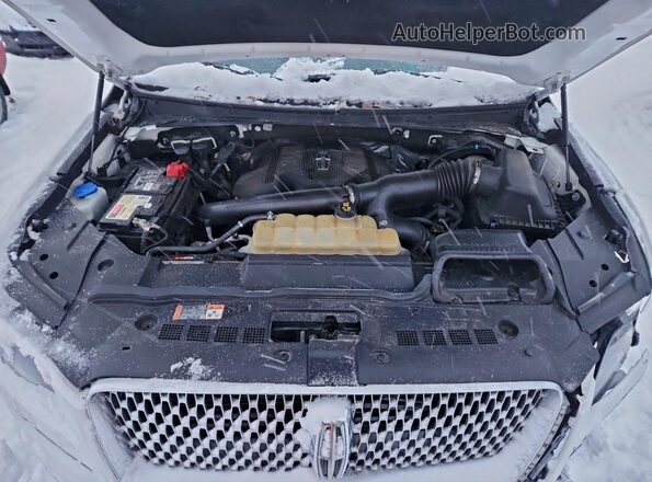 5LMJJ3LTXLEL23481 2020 LINCOLN NAVIGATOR White Vista del compartimento del motor