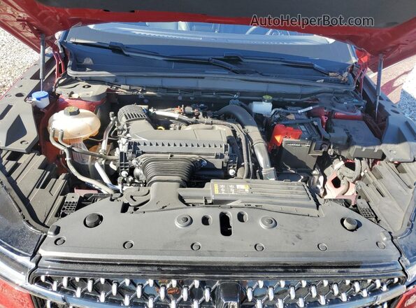 5LMPJ8JAXRJ840692 2024 LINCOLN NAUTILUS Red Widok komory silnika