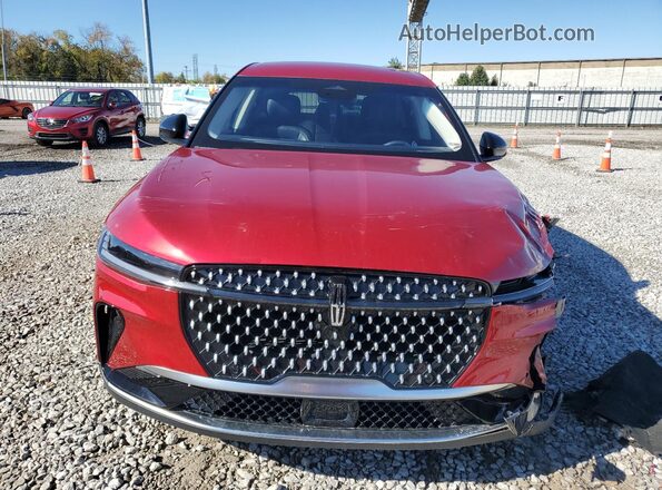5LMPJ8JAXRJ840692 2024 LINCOLN NAUTILUS Red Widok z przodu