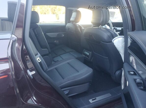5LMPJ8K44SJ951236 2025 LINCOLN NAUTILUS Бордовый Вид задней части салона