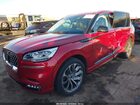 2021 Lincoln Aviator Grand Touring Red vin: 5LMYJ8XY9MNL00809